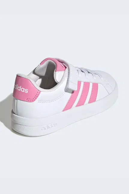 Кроссовки детские Grand Court 3.0 Adidas, белый — фото 3