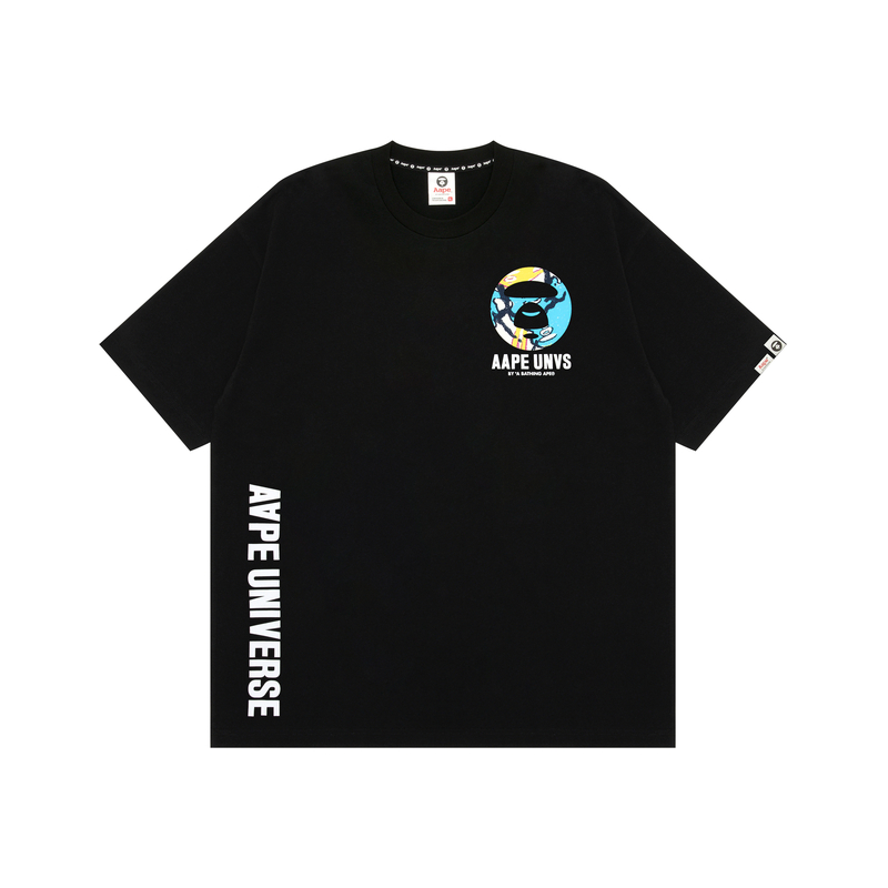 

Футболка Aape белая с принтом логотипа A Bathing APE