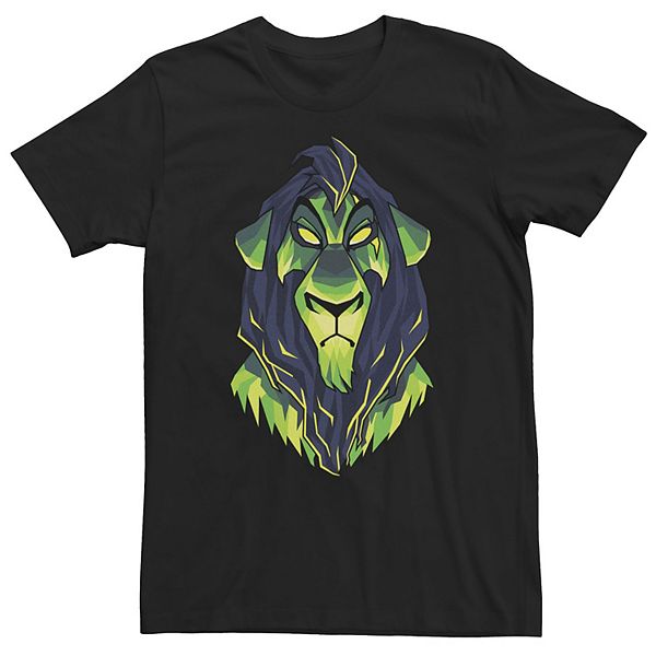 

Футболка The Lion King Scar зеленого цвета Big & Tall Disney