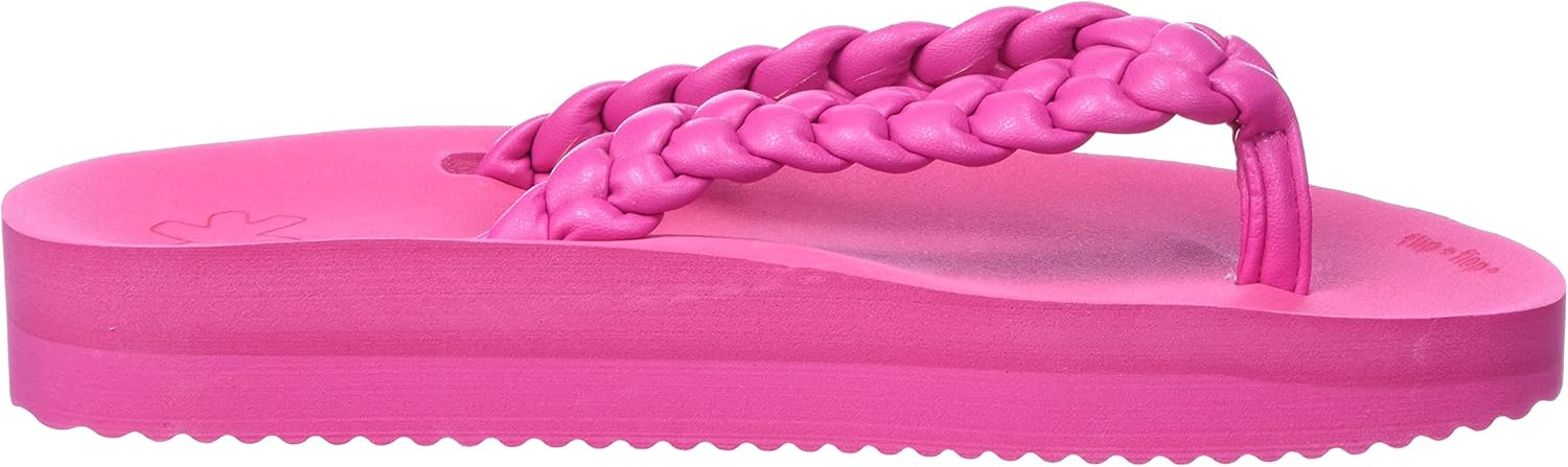 Сланцы унисекс с плетеной подошвой Flip*Flop, розовый — фото 4