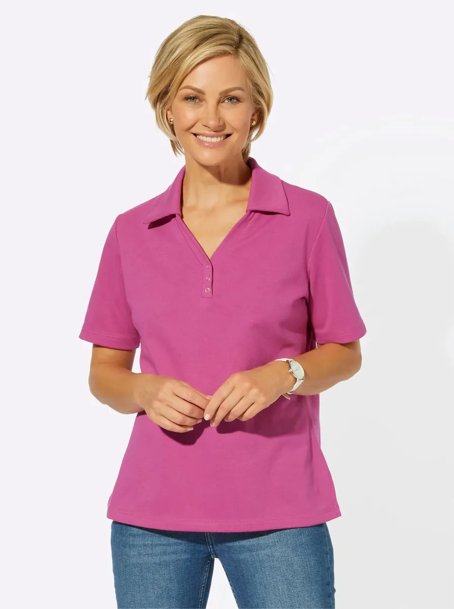 

Рубашка-поло Classic Basics "Shirt", фуксия