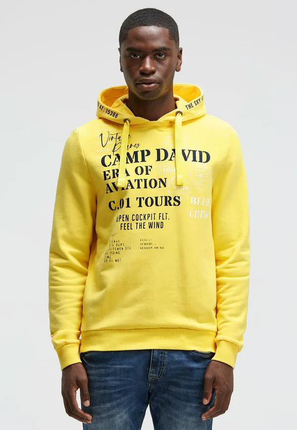 

Толстовка mit с объемным принтом Camp David, Yellow Sun, Желтый, Толстовка mit с объемным принтом Camp David, Yellow Sun