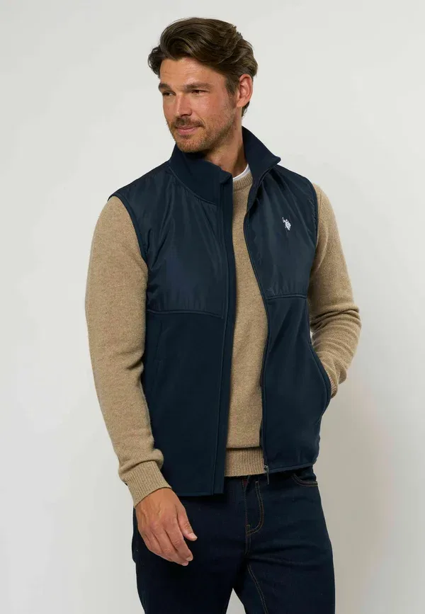 Жилет Umwesti U.S. Polo Assn., темный сапфир
