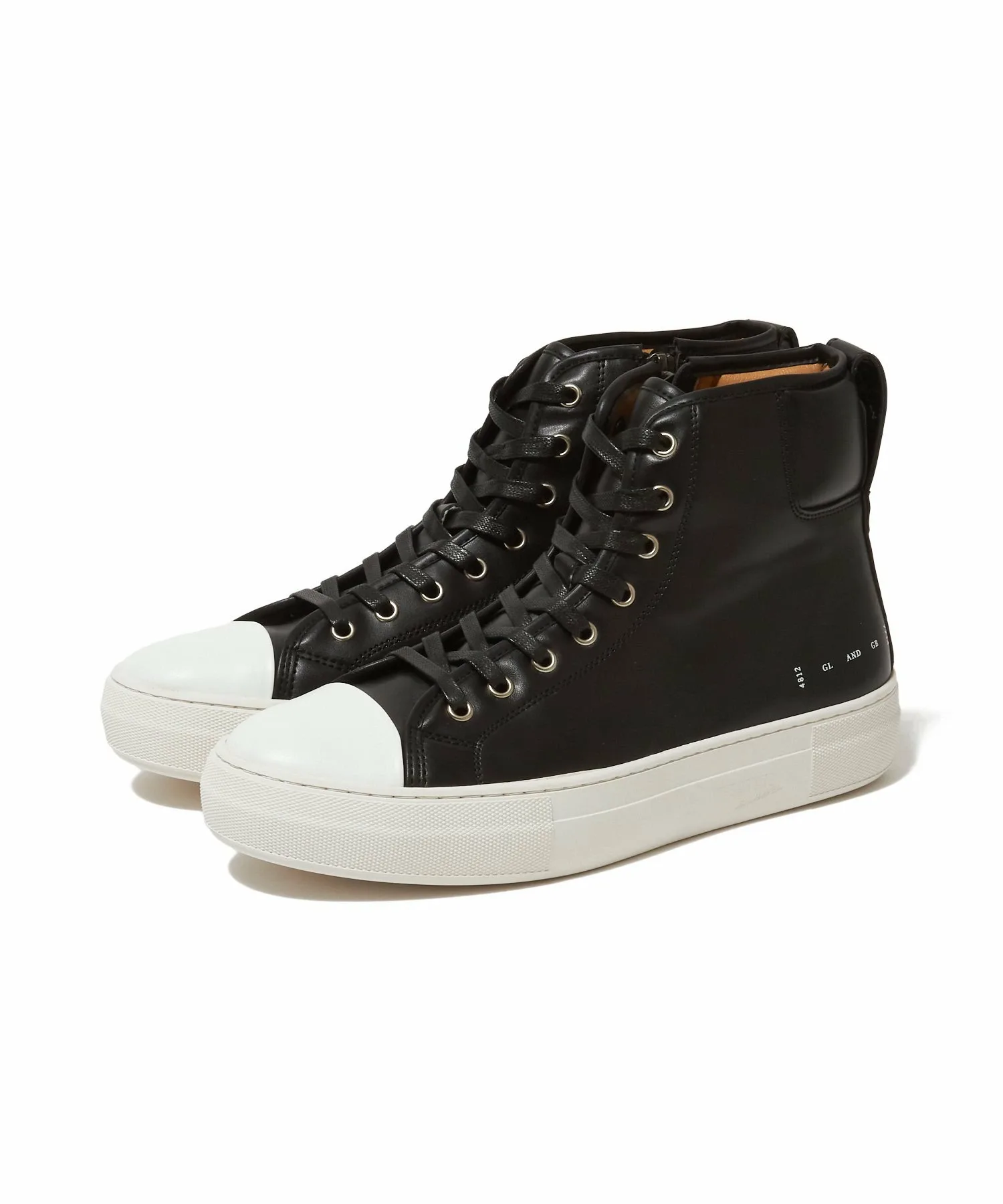 Кроссовки DYLAN HGH CUT ZIP The Crimie, BLACKxWHITE