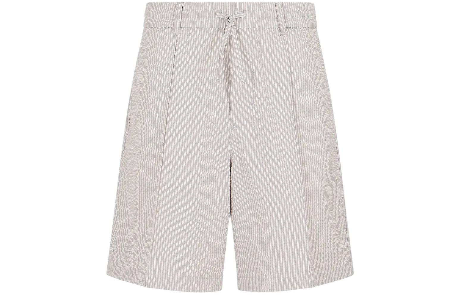 

Шорты повседневные SS24 бежево-желтые EMPORIO ARMANI