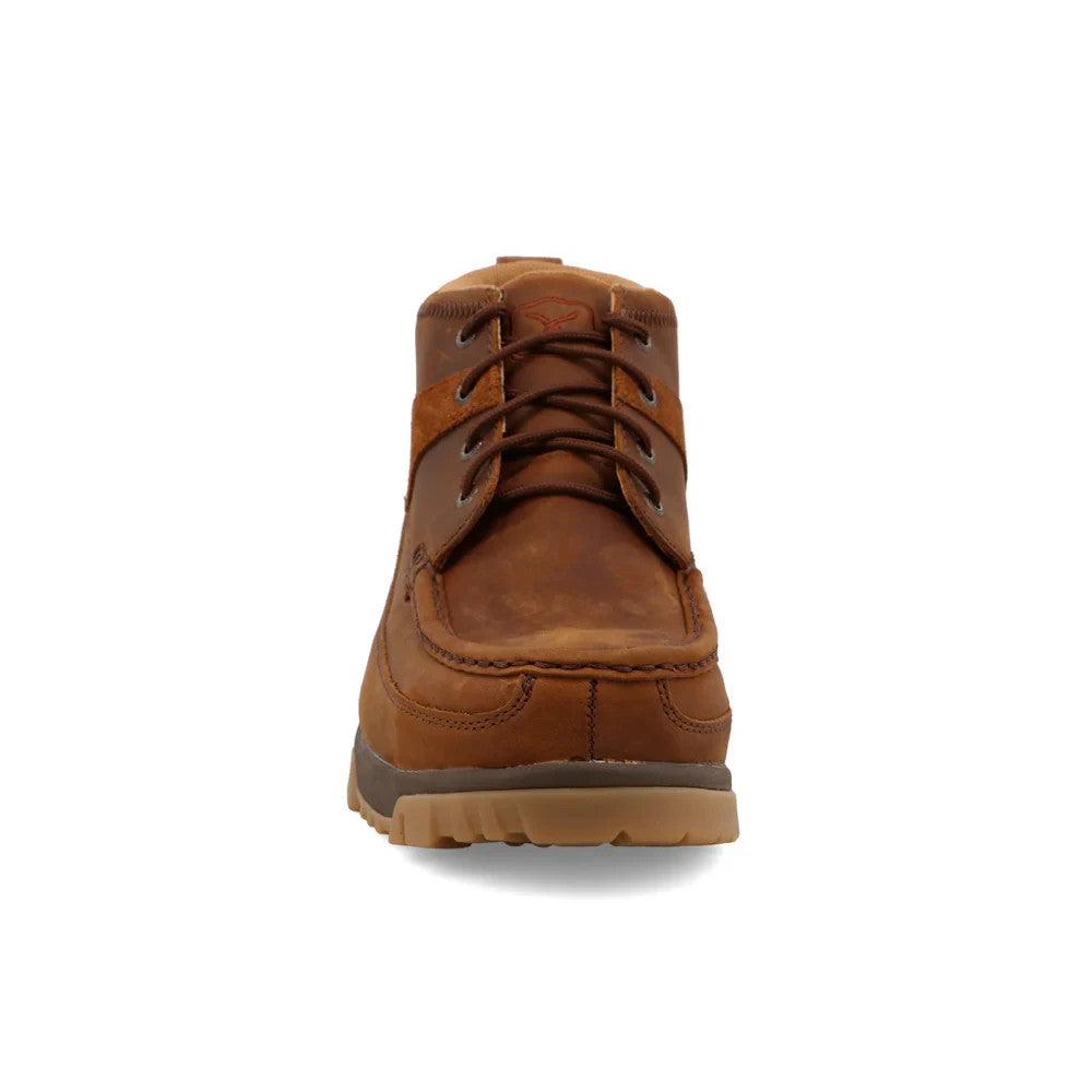 Мужские рабочие ботинки Twisted X Work MXCC004 Mossy Oak с композитным носком, модель ZAP455, коричневый — фото 4