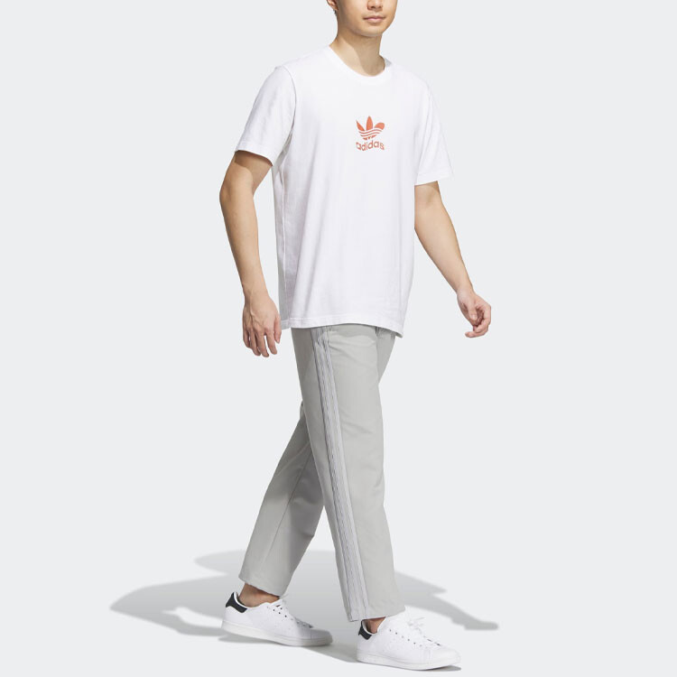 Трикотажные спортивные штаны мужские металлик серый Adidas Originals, серый — фото 2