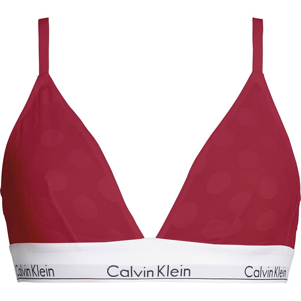 

Бюстгальтер Calvin Klein Unlined Triangle Bra, красный