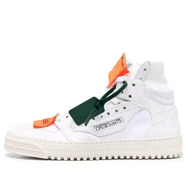 

Кроссовки 3.0 off court leather 'white orange black' Off-White, белый