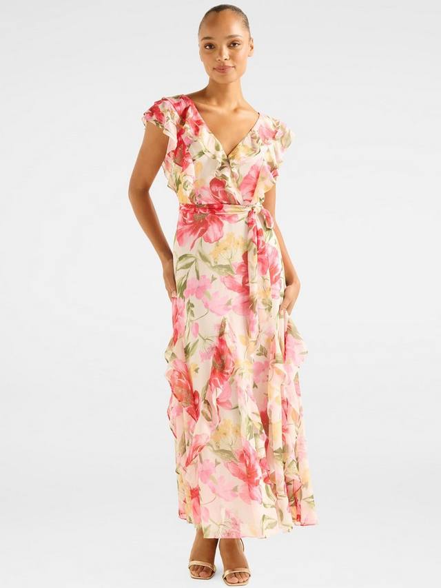 

Платье миди Naya с рюшами Forever New, Red Lyell