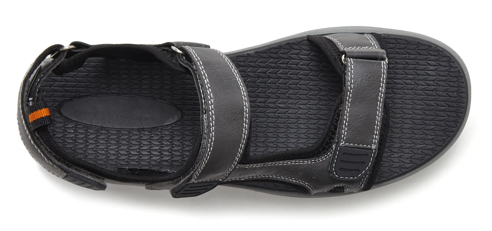 Трекинговые сандалии AUTHENTIC LE JOGGER, сандалии, повседневная обувь, мужские сандалии с застежками-липучками VEGAN, черный — фото 4