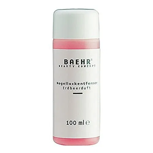 Жидкость для снятия лака BAEHR с ароматом клубники, 100 мл Baehr, Strawberry Scent