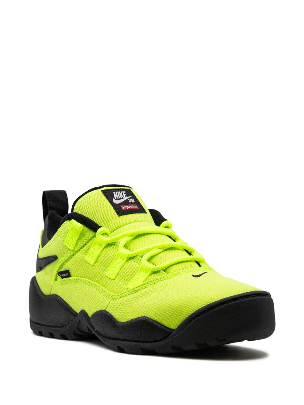 Кроссовки SB Darwin Low Volt из коллаборации с Supreme Nike, зеленый — фото 2