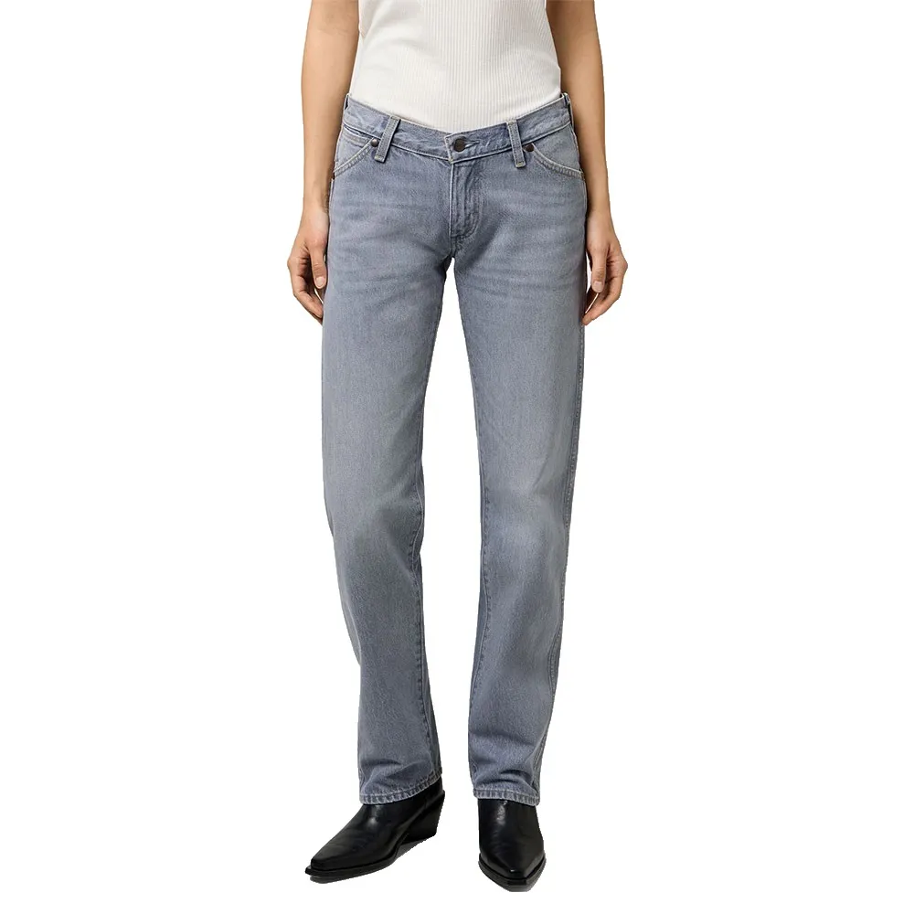 

Джинсы Wrangler Cowboy Straight Fit low waist, серый