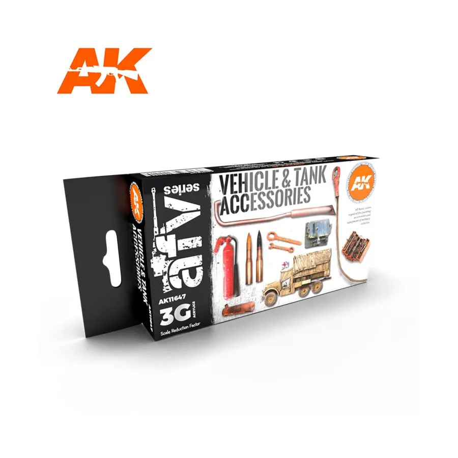 

Аксессуары для транспортных средств и резервуаров, 3rd Gen Acrylic Paint Sets