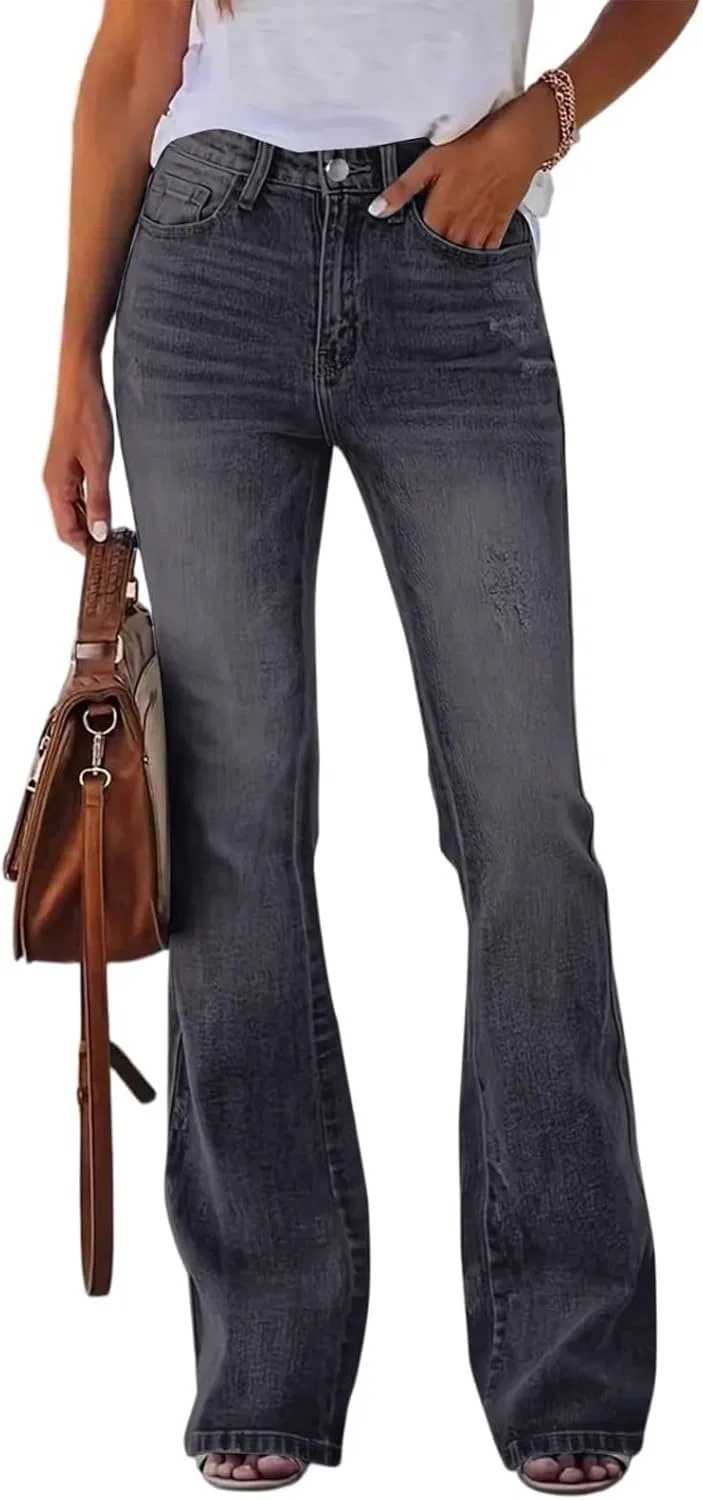 Джинсы Bootcut, темно-серый