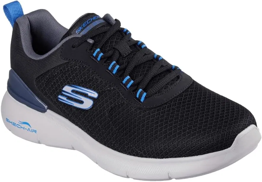 Мужские кроссовки Skechers Skech-AIR Dynamight 2.0, черные, размер 45 EU — фото 2
