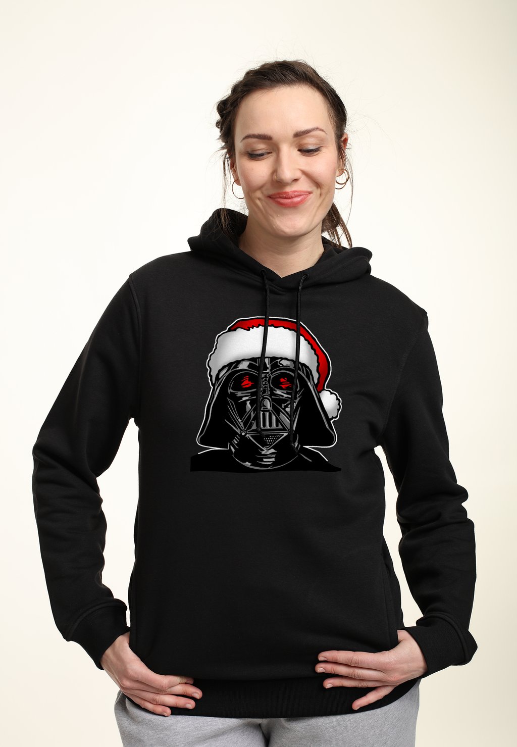 

Толстовка с капюшоном STAR WARS: CLASSIC SANTA DARTH Star Wars, черный