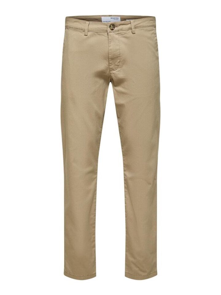

Тканевые брюки Selected Hose, цвет greige