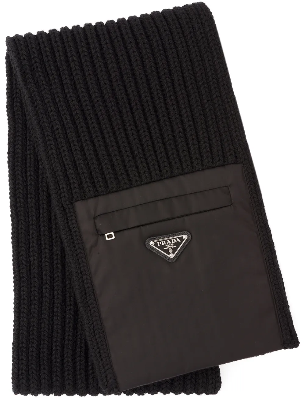 

Шарф Shaker Prada, черный