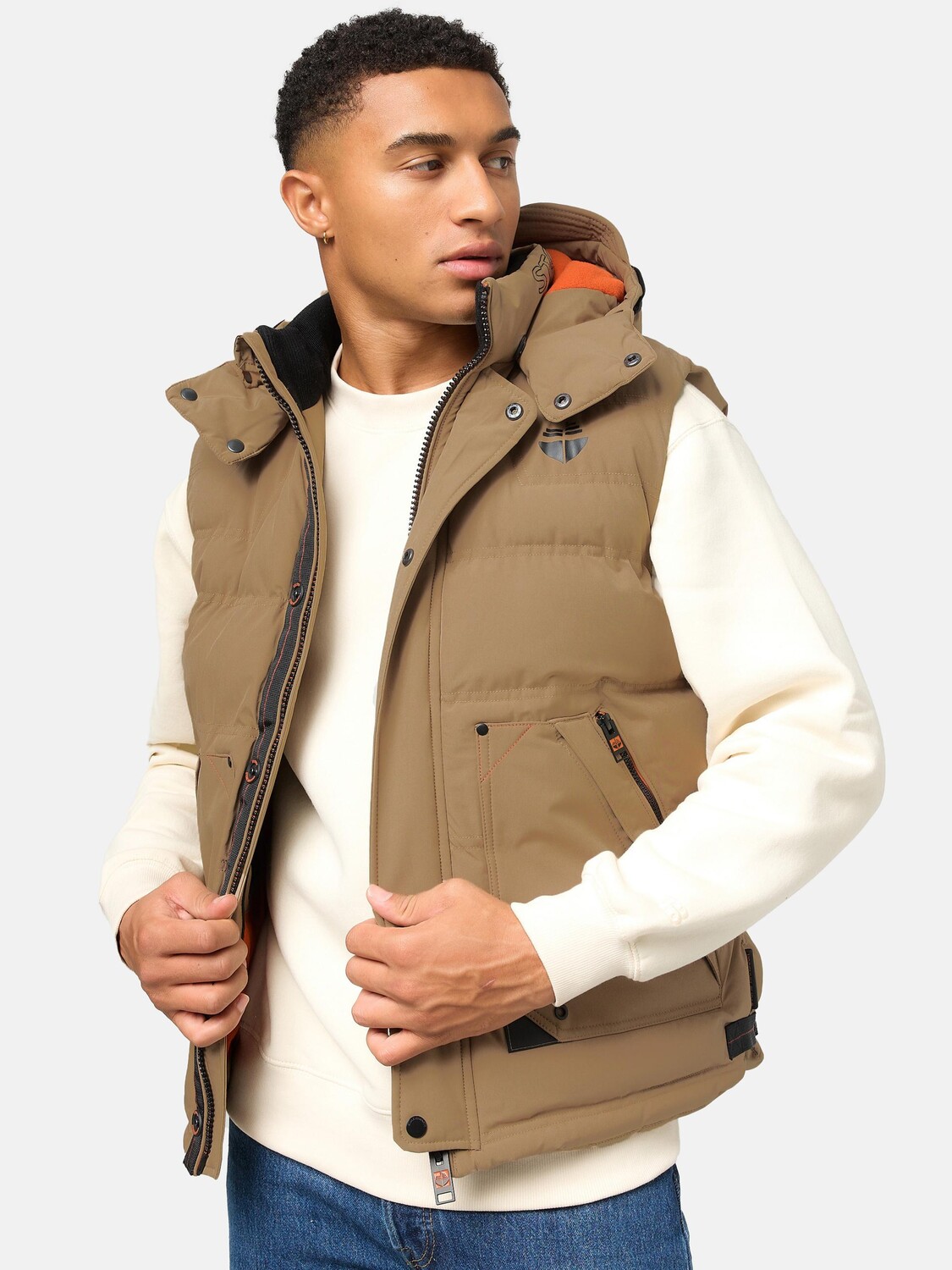 

Утепленный жилет STONE HARBOUR Egoor, цвет Light Brown