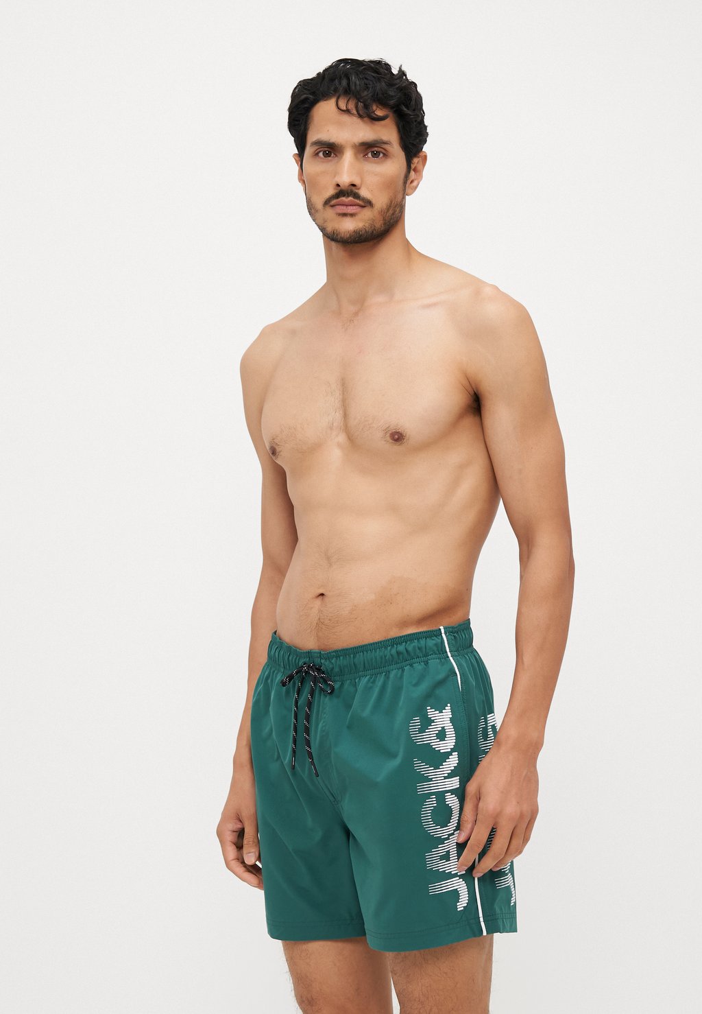 

Шорты для плавания JPSTMAUI SPLICE LOGO AKM SN Jack & Jones, темно-зеленый