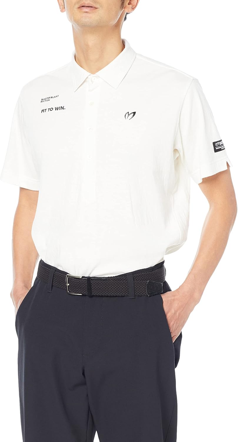 

Мужская поло-рубашка с коротким рукавом Master Bunny Edition (смесь хлопка и шерсти) / для гольфа / 758-1260001, белый