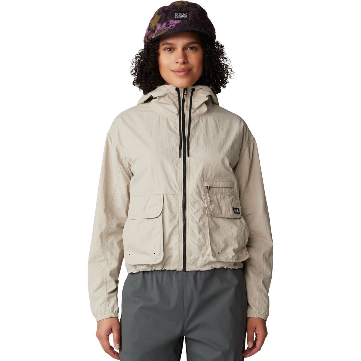 

Стридер куртка на молнии Mountain Hardwear, цвет oyster shell