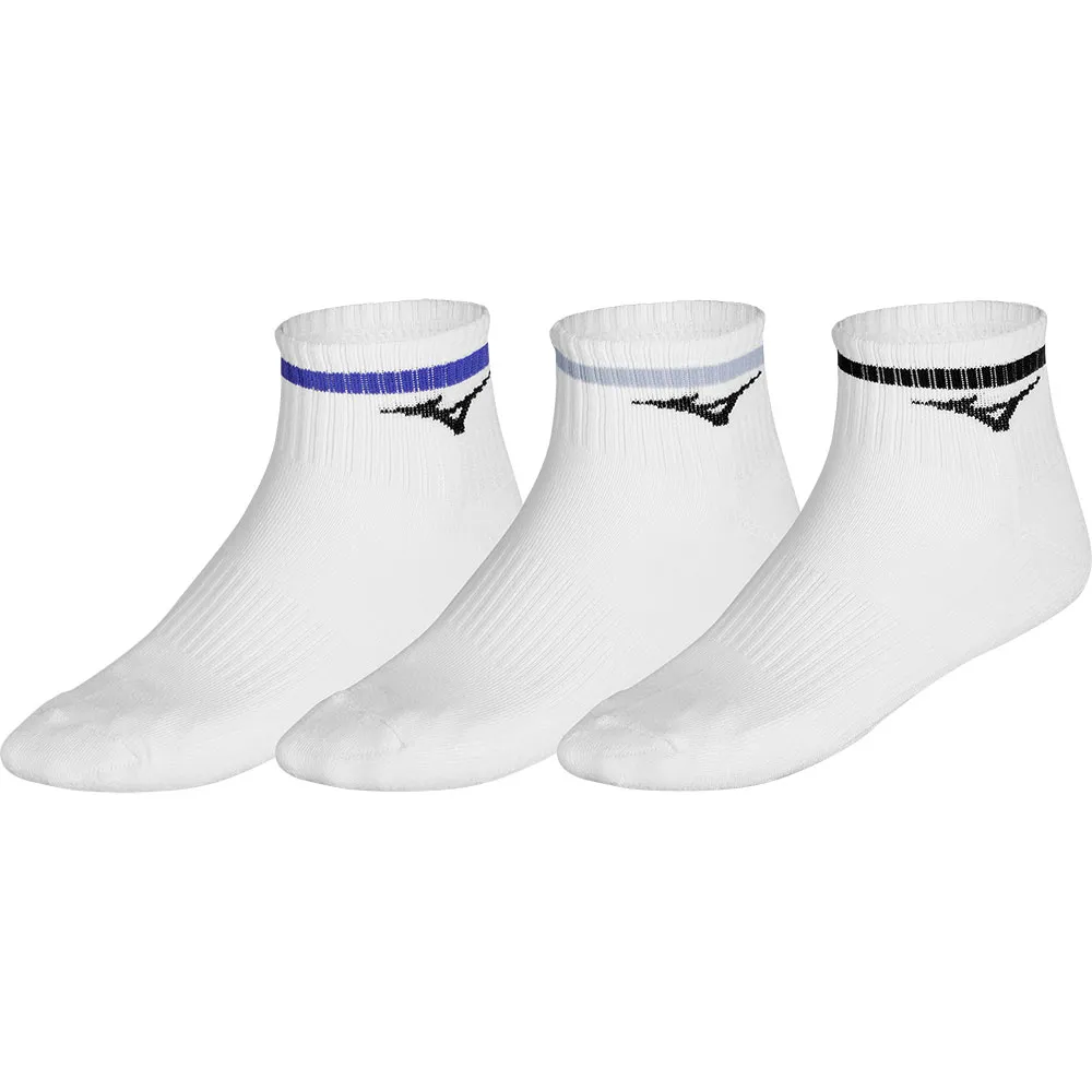 

Носки 3 шт Mizuno Training Mid With Line, белый