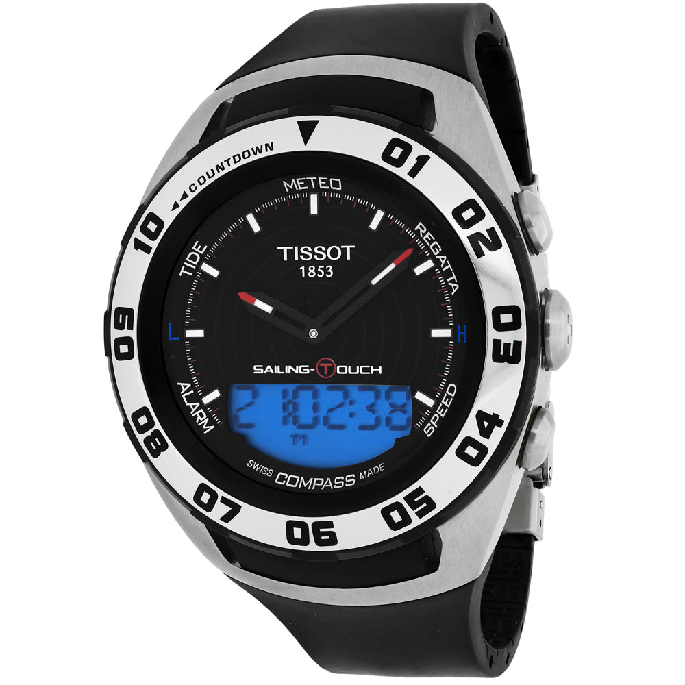 

Мужские часы Tissot Sailing с черным циферблатом