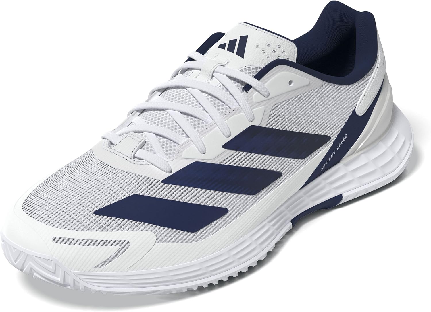 Мужские кроссовки Adidas Defiant Speed 2, белый/черный/синий/темно-синий