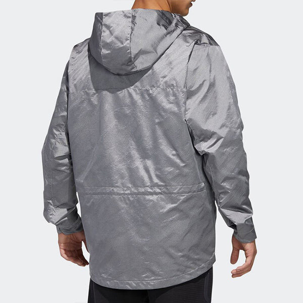 Куртка adidas WJ JKT Tiger Sports Stylish Jacket Silver, цвет silver — фото 4
