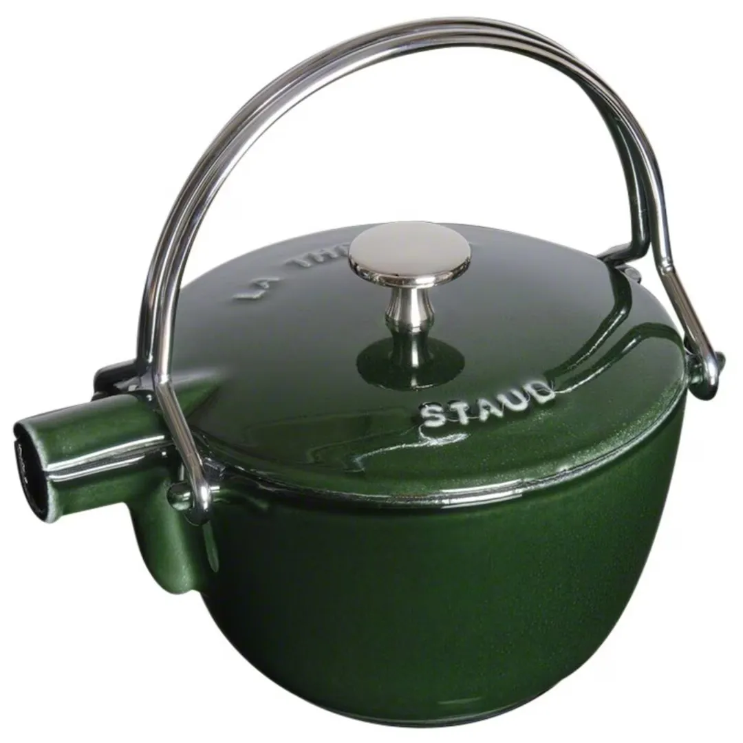 

Чугунный чайник Staub, зеленый