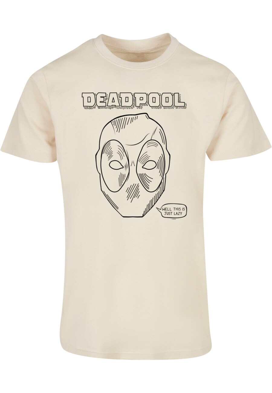 

Классическая футболка ABSOLUTE CULT Shirt Deadpool - This Is Just Lazy, бежевый