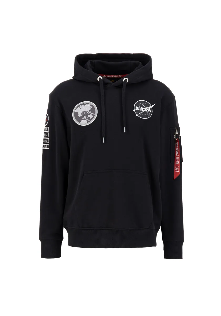 

Толстовка Alpha Industries " Alpha Industries Мужчины - Толстовки NASA Voyager Hoody", черный