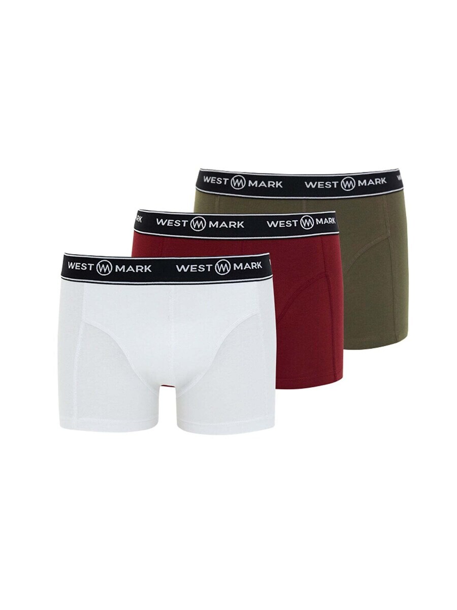 

Боксеры WESTMARK LONDON Boxer shorts Atlas, цвет Khaki/Bordeaux/White