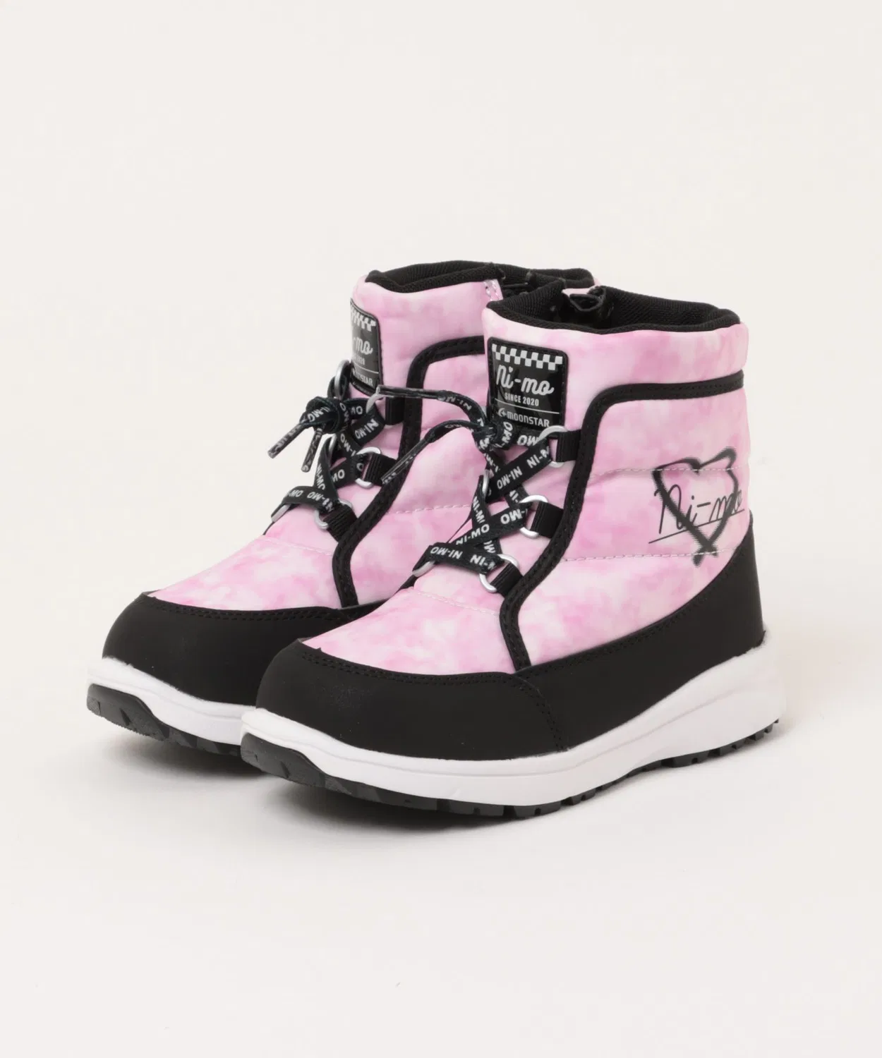 Детские ботинки MoonStar NI-MO DOWN BOOTS, розовые