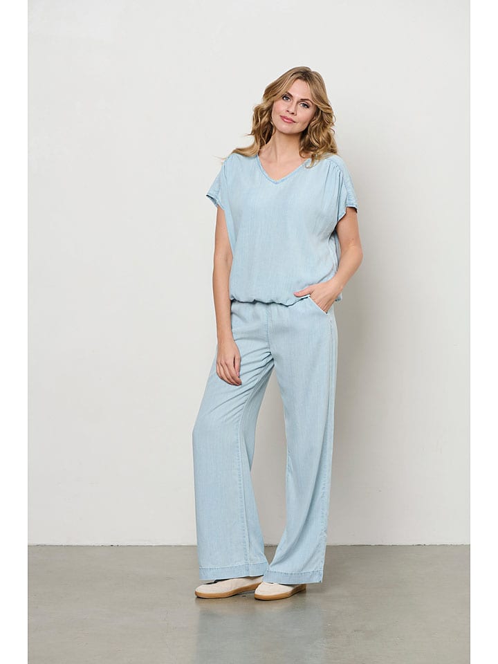 

&Co Woman Блузка "Джесси" светло-голубого цвета