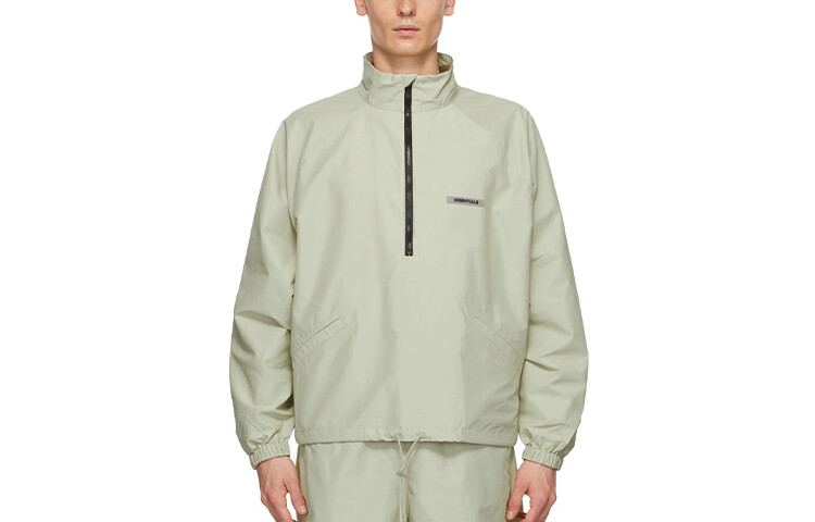

FW20 Куртка унисекс пыльно-зеленая Fear Of God Essentials, зеленый