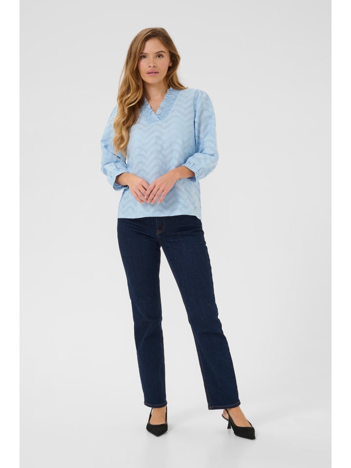 

Блузка Kaffe, цвет soft chambray