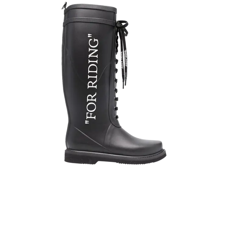 

Ботинки Off-White Wmns Rubber Boot, черный