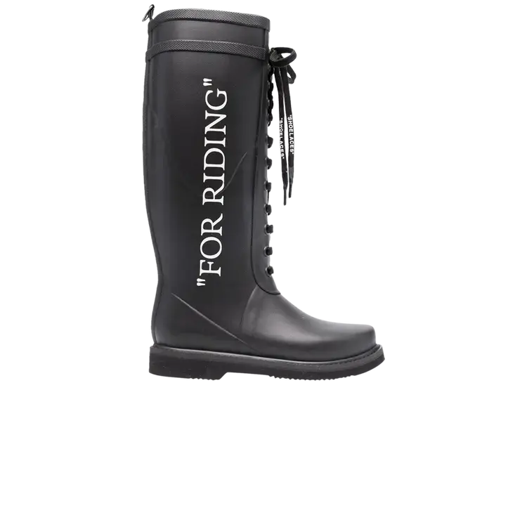 Ботинки Off-White Wmns Rubber Boot, черный