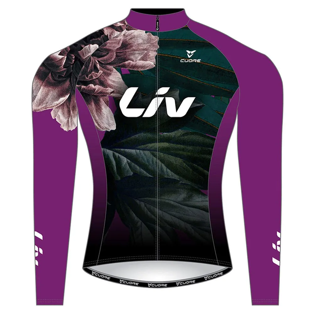 

Джерси Liv Team Replica long sleeve, фиолетовый