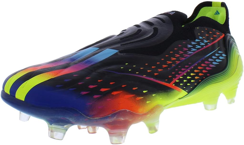 

Футбольные бутсы adidas Unisex-Adult Copa Sense.3 без шнурков для твердого грунта, черный/желтый