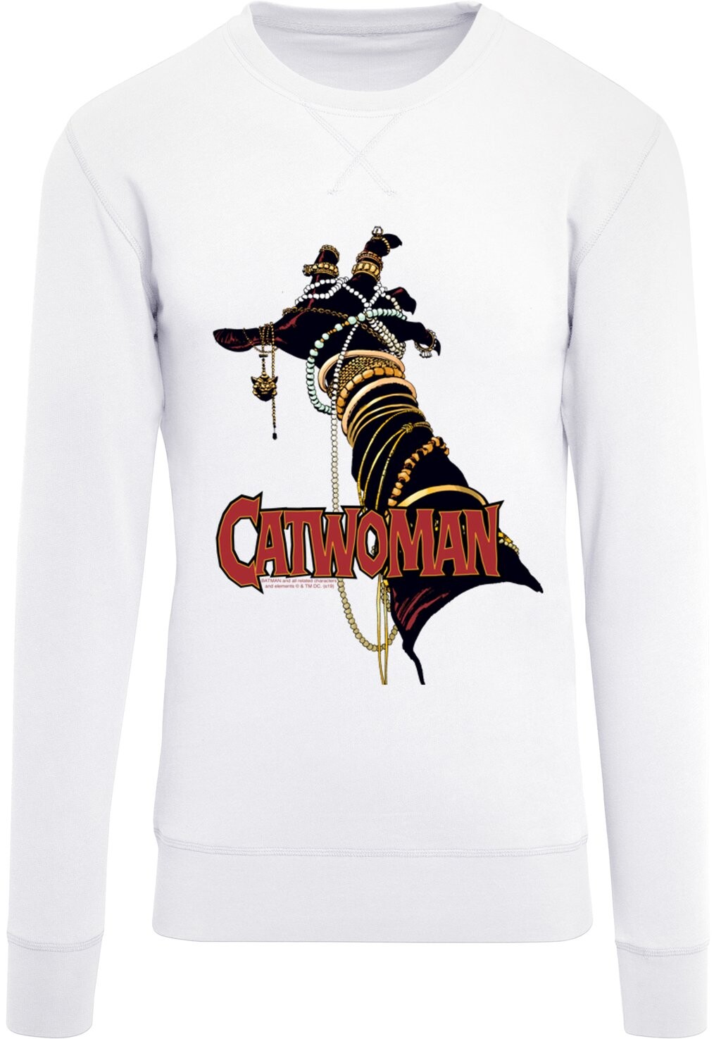 

Толстовка DC COMIS SUPERHELDEN BATMAN CATWOMAN FRIDAY F4NT4STIC, белый