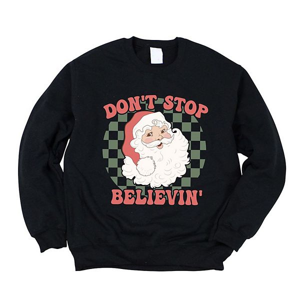 

Свитшот Don't Stop Believin' Santa в клетку Simply Sage Market, Midnight, Зеленый, Свитшот Don't Stop Believin' Santa в клетку Simply Sage Market, Midnight