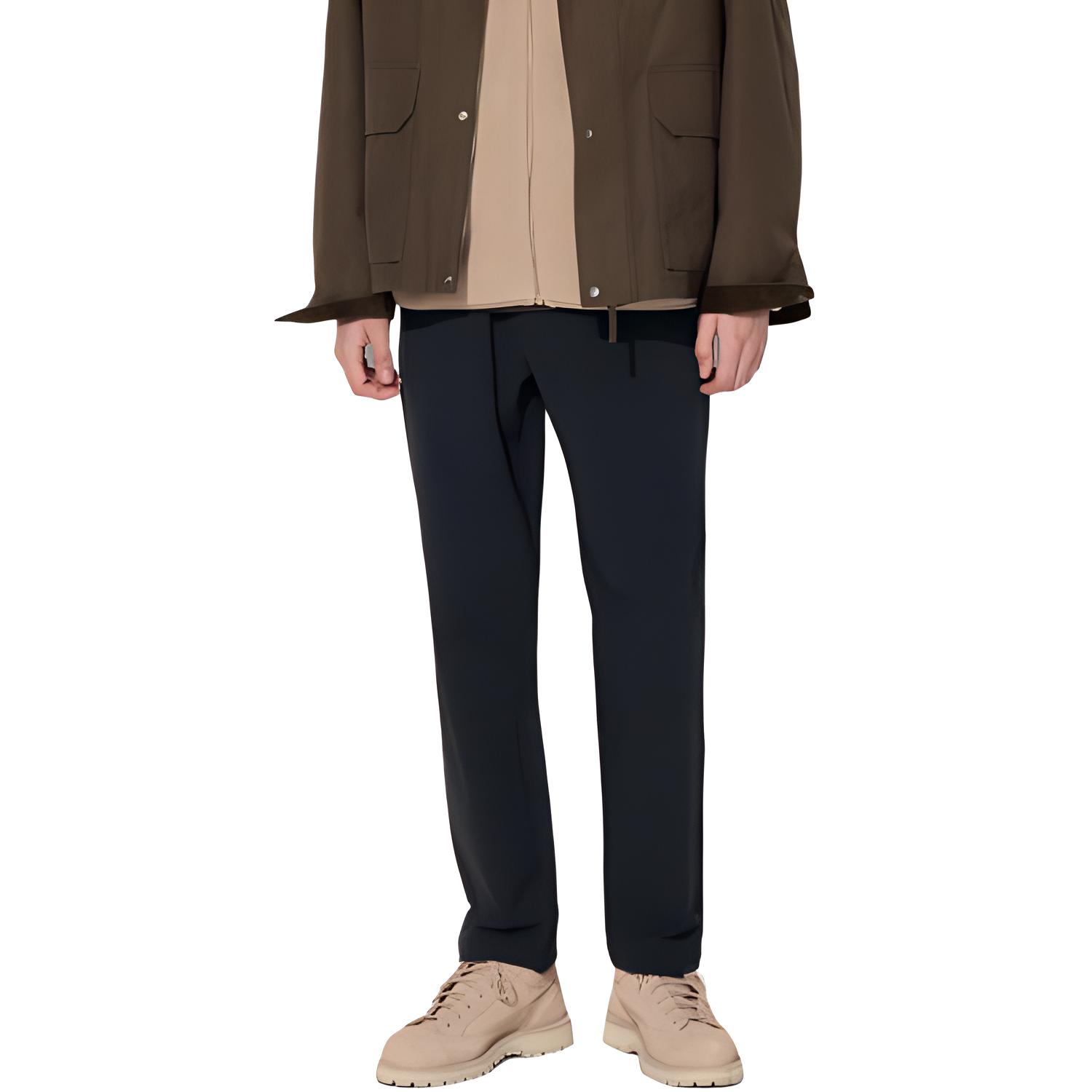 

UNIQLO Повседневные брюки мужские черные