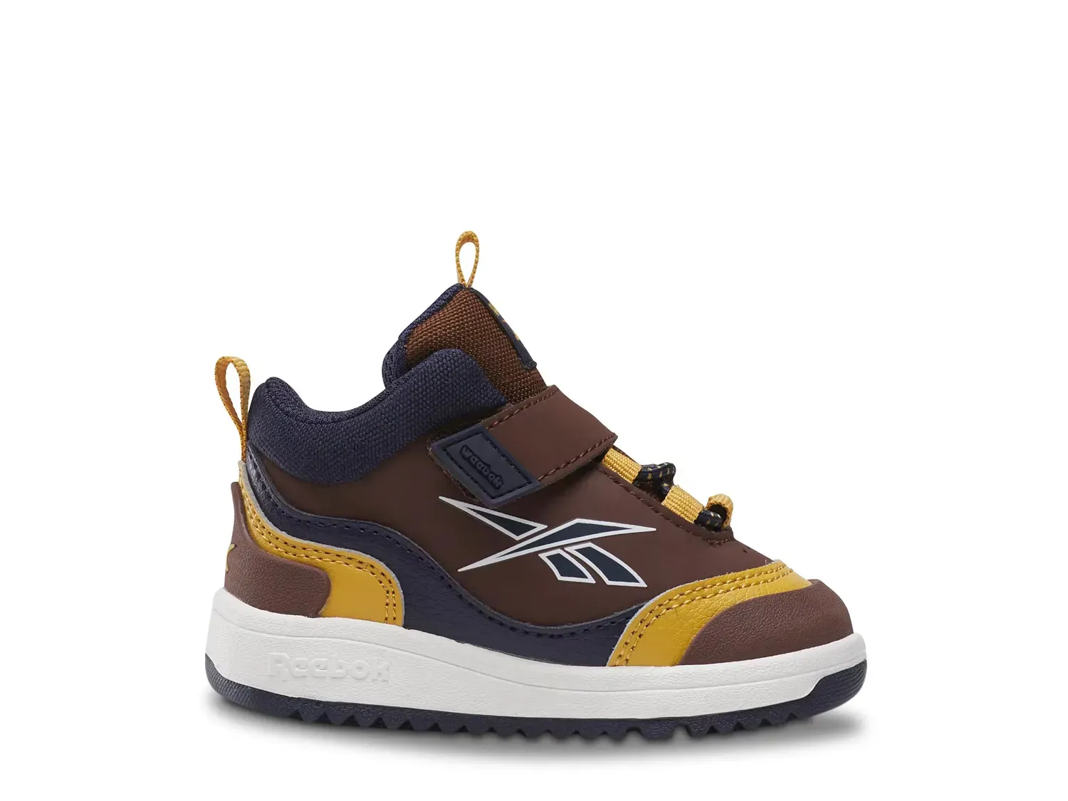 

Кроссовки Weebok Storm X - детские Reebok, Brown/Navy/Yellow