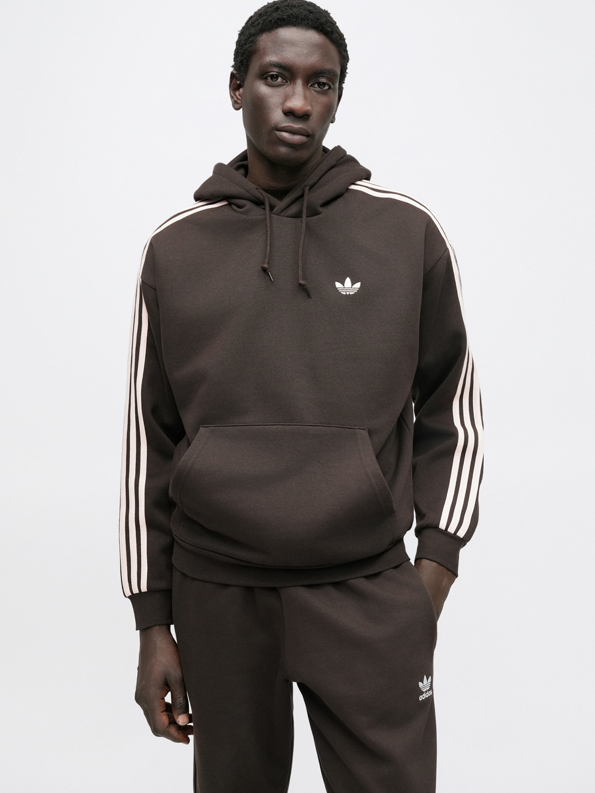 Adidas Originals Толстовка 'Adicolor Classics' в темно-коричневом цвете — фото 2