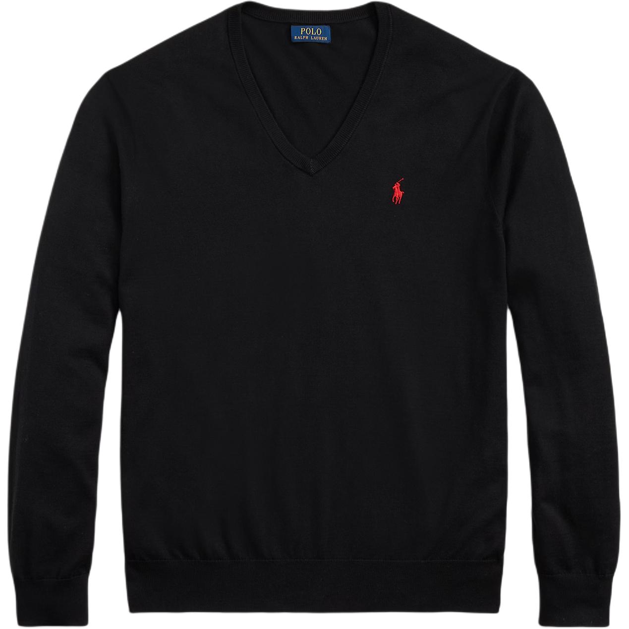 

Трикотажный свитер мужской Polo Ralph Lauren, черный